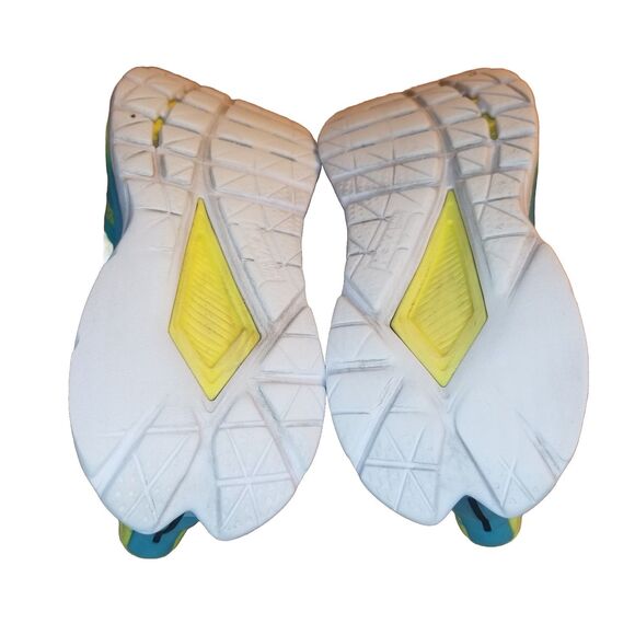 Hoka One One Mach 5 Men Size 9.5 Evening Primrose Scuba Blue Running 1127893EPSB - Picture 6 of 7